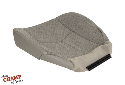 2003-2007 GMC Sierra W/T Base Work Truck Driver Side Bottom Cloth Seat Cover Tan