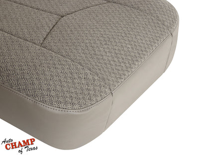 2003-2007 GMC Sierra W/T Base Work Truck Driver Side Bottom Cloth Seat Cover Tan