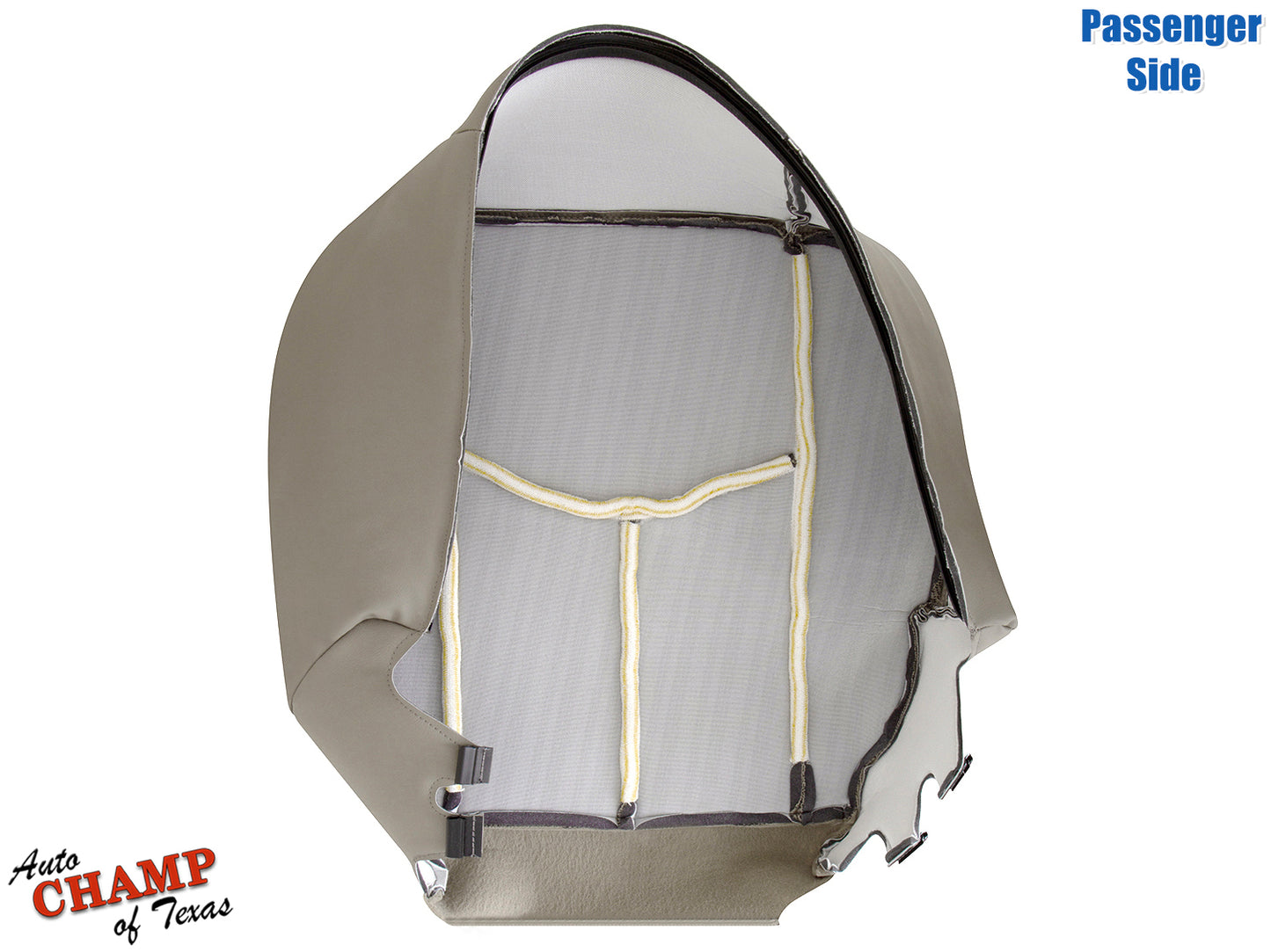 2003-2007 GMC Sierra W/T Base Work Truck Passenger Side Bottom Cloth Seat Cover Tan