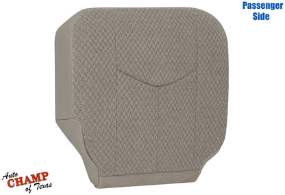 2003-2007 GMC Sierra W/T Base Work Truck Passenger Side Bottom Cloth Seat Cover Tan