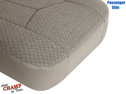 2003-2007 GMC Sierra W/T Base Work Truck Passenger Side Bottom Cloth Seat Cover Tan