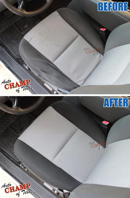2006-2009 Dodge Ram 2500 ST Work Truck Base Driver Lean Back Cloth Seat Cover Gray