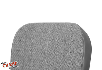 2003-2009 GMC Savana Driver Side Bottom Seat Cover Gray Cloth