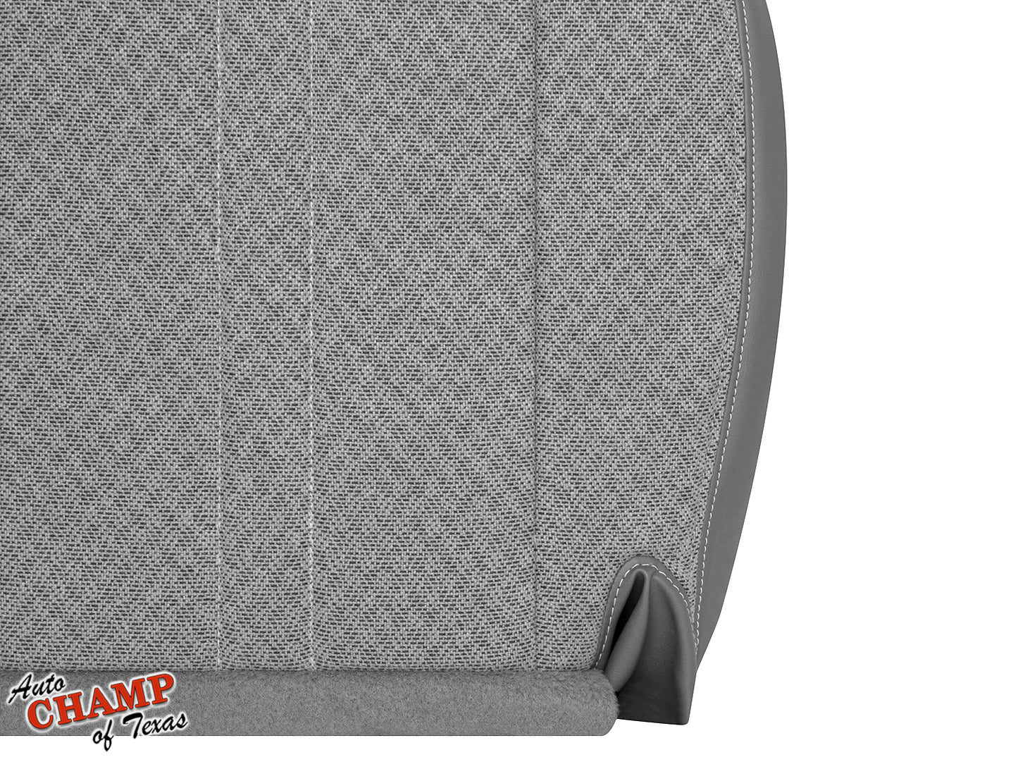 2003-2009 GMC Savana Driver Side Bottom Seat Cover Gray Cloth