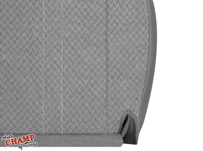 2003-2009 GMC Savana Driver Side Bottom Seat Cover Gray Cloth