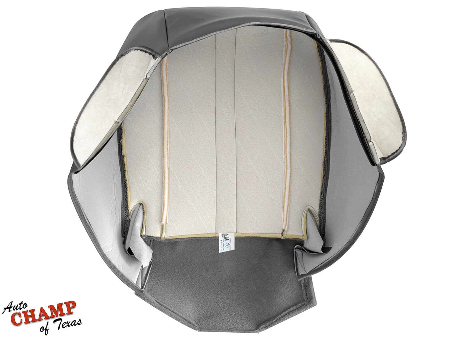 2003-2009 GMC Savana Driver Side Bottom Seat Cover Gray Cloth