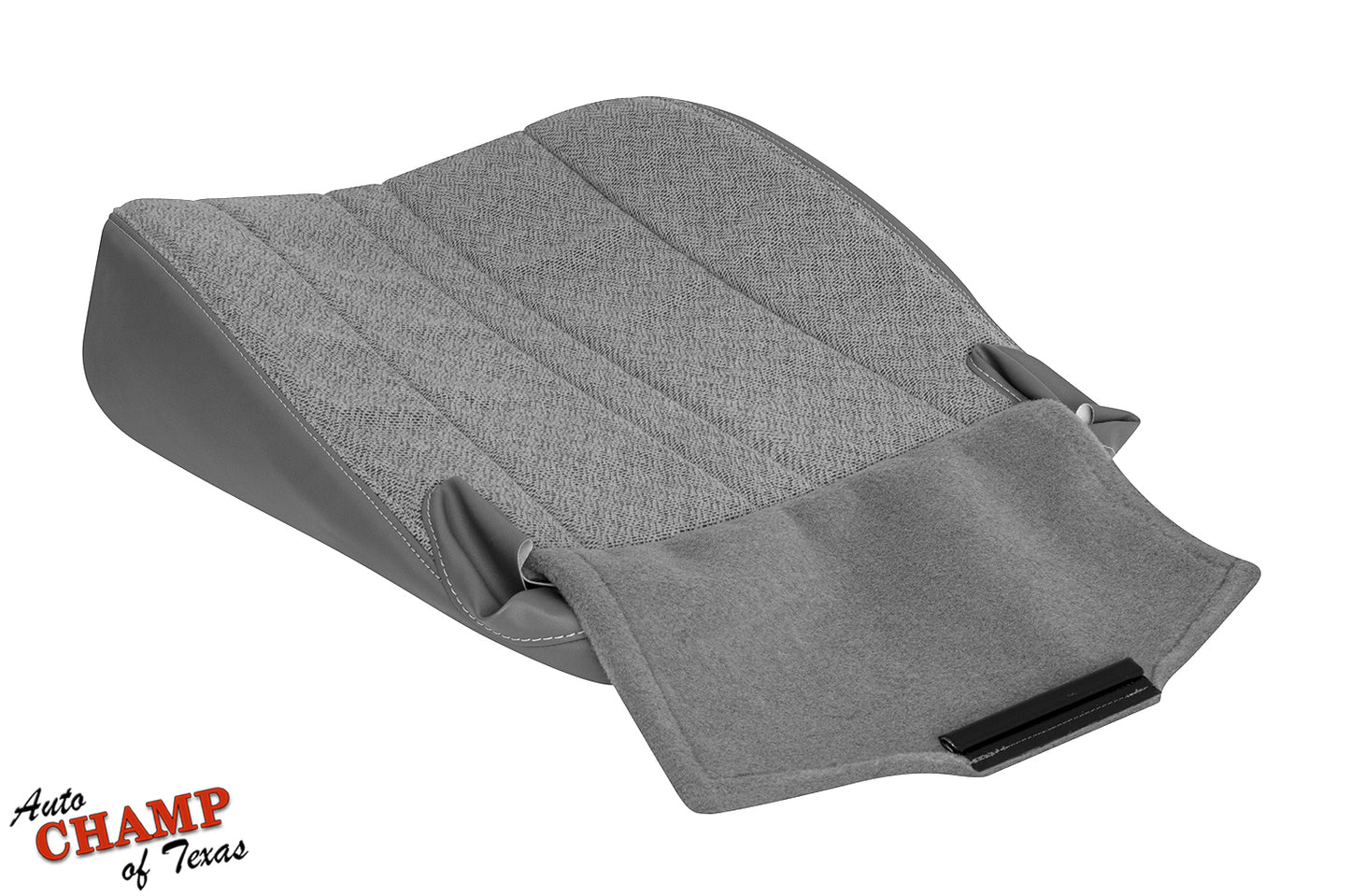 2003-2009 GMC Savana Driver Side Bottom Seat Cover Gray Cloth