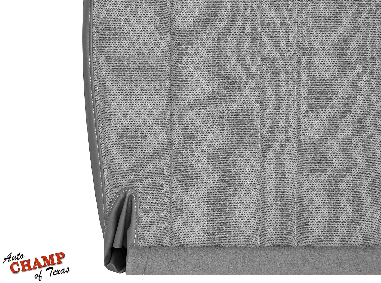 2003-2009 GMC Savana Driver Side Bottom Seat Cover Gray Cloth
