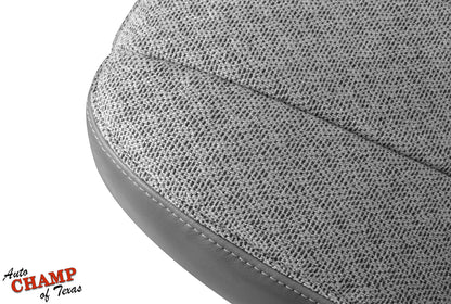 2003-2009 GMC Savana Driver Side Bottom Seat Cover Gray Cloth