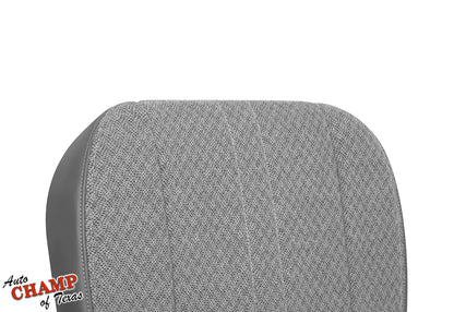 2003-2009 GMC Savana Driver Side Bottom Seat Cover Gray Cloth