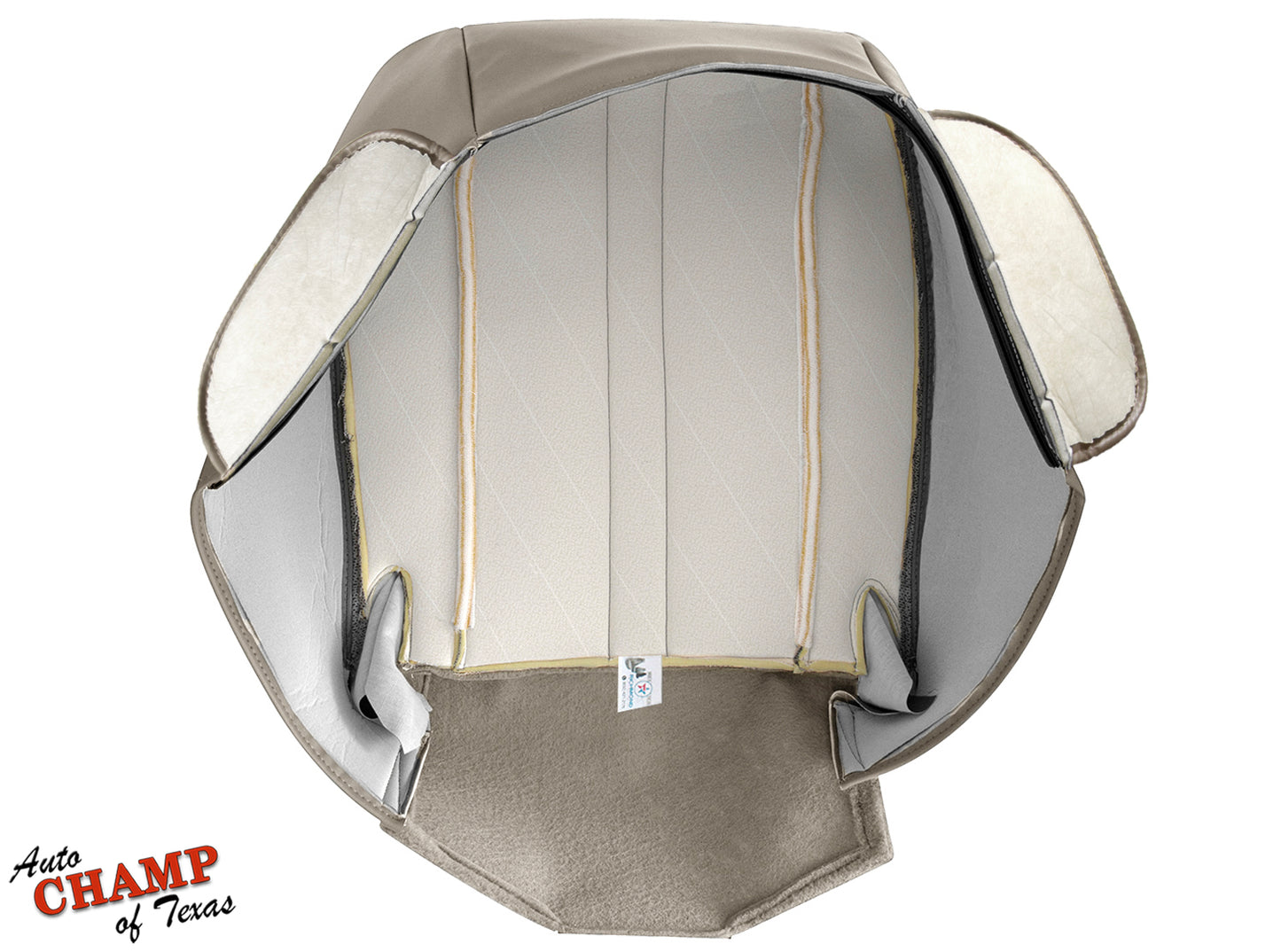 2003-2009 Chevy Express Van Driver Side Bottom Cloth Seat Cover, Tan