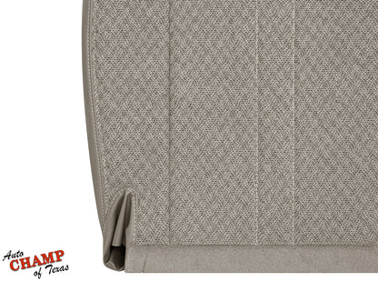 2003-2009 Chevy Express Van Driver Side Bottom Cloth Seat Cover, Tan