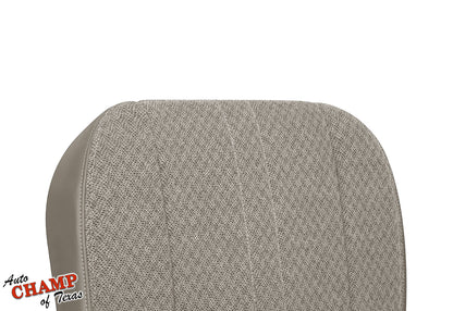 2003-2009 Chevy Express Van Driver Side Bottom Cloth Seat Cover, Tan