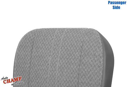 2003-2009 Chevy Express Van Passenger Side Bottom Cloth Seat Cover, Gray