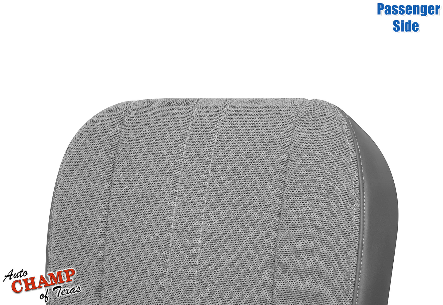 2003-2009 GMC Savana Passenger Side Bottom Seat Cover Gray Cloth