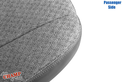 2003-2009 GMC Savana Passenger Side Bottom Seat Cover Gray Cloth