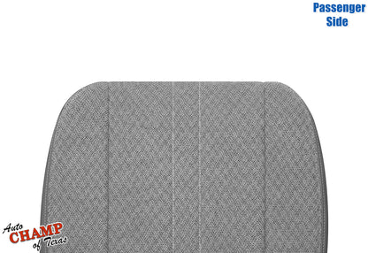 2003-2009 Chevy Express Van Passenger Side Bottom Cloth Seat Cover, Gray