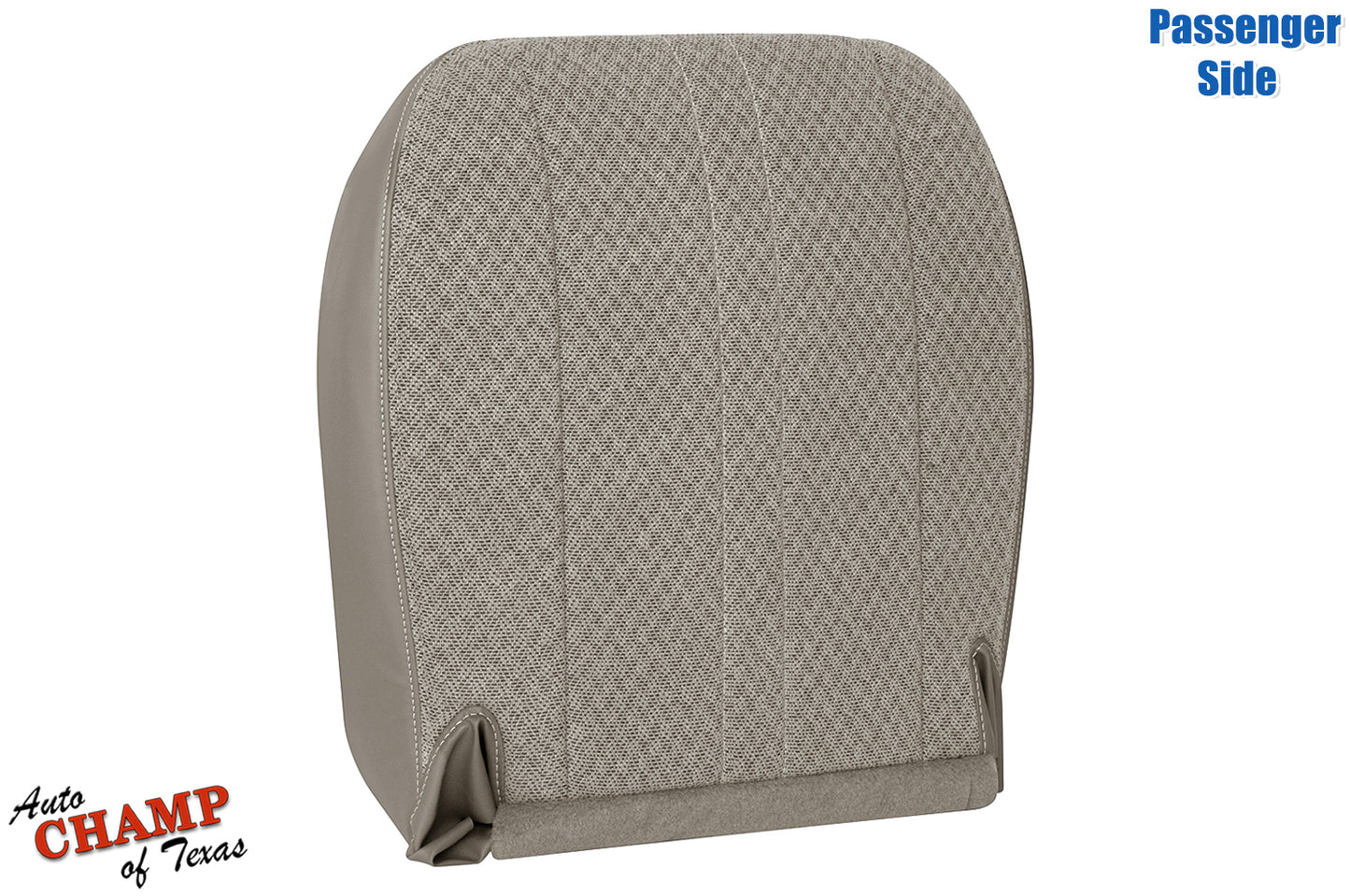 2003-2009 Chevy Express Van Passenger Side Bottom Cloth Seat Cover, Tan