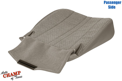 2003-2009 Chevy Express Van Passenger Side Bottom Cloth Seat Cover, Tan