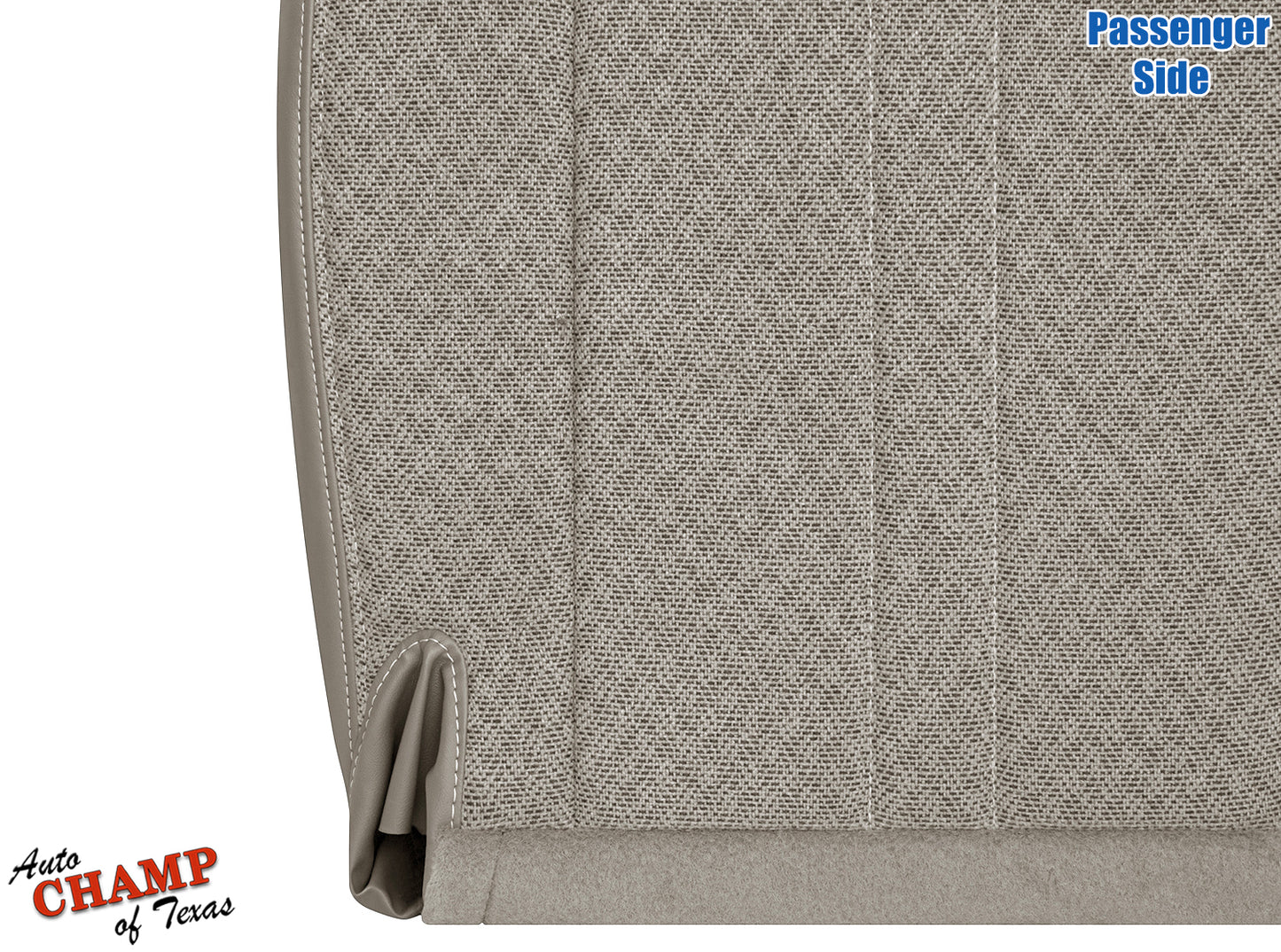 2003-2009 Chevy Express Van Passenger Side Bottom Cloth Seat Cover, Tan