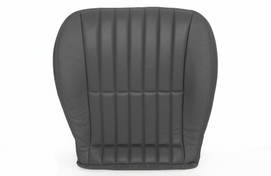1997-1999 Chevy Camaro Z28 RS SS Passenger Bottom Leather Seat Cover Dark Gray