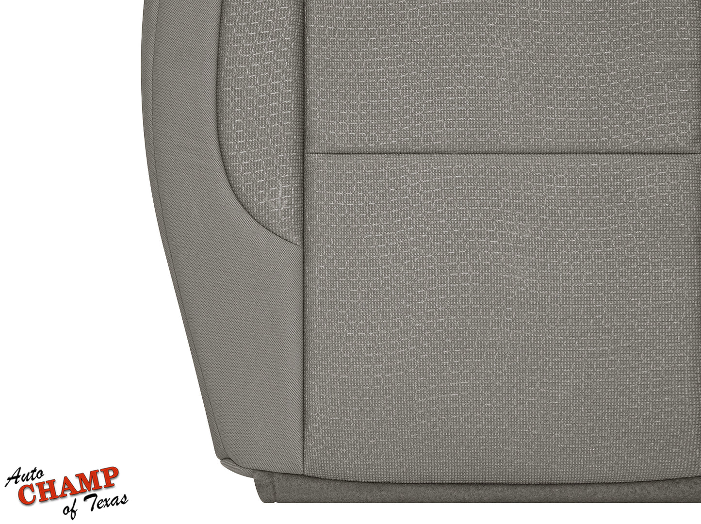 2011-2013 Dodge Durango Driver Side Bottom Cloth Seat Cover, Gray