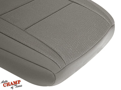 2011-2013 Dodge Durango Driver Side Bottom Cloth Seat Cover, Gray