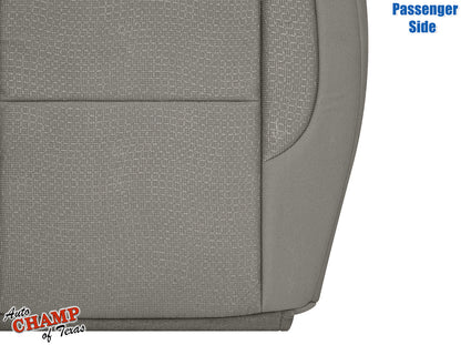 2011-2013 Dodge Durango Passenger Side Bottom Cloth Seat Cover, Gray