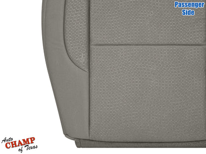 2011-2013 Dodge Durango Passenger Side Bottom Cloth Seat Cover, Gray
