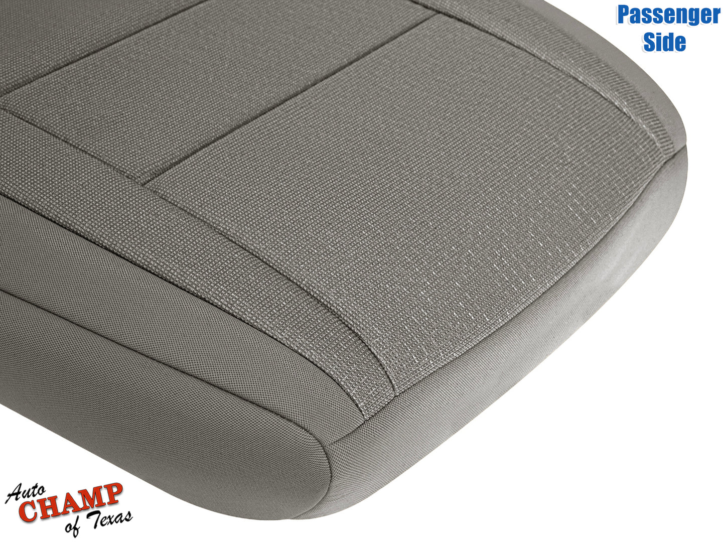 2011-2013 Dodge Durango Passenger Side Bottom Cloth Seat Cover, Gray