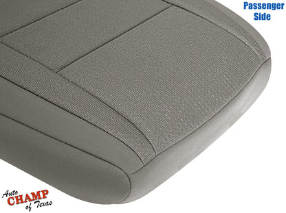 2011-2013 Dodge Durango Passenger Side Bottom Cloth Seat Cover, Gray