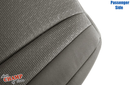 2011-2013 Dodge Durango Passenger Side Bottom Cloth Seat Cover, Gray