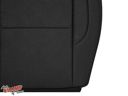 2011-2017 Dodge Durango Driver Side Bottom Cloth Seat Cover, Black