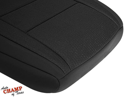 2011-2017 Dodge Durango Driver Side Bottom Cloth Seat Cover, Black