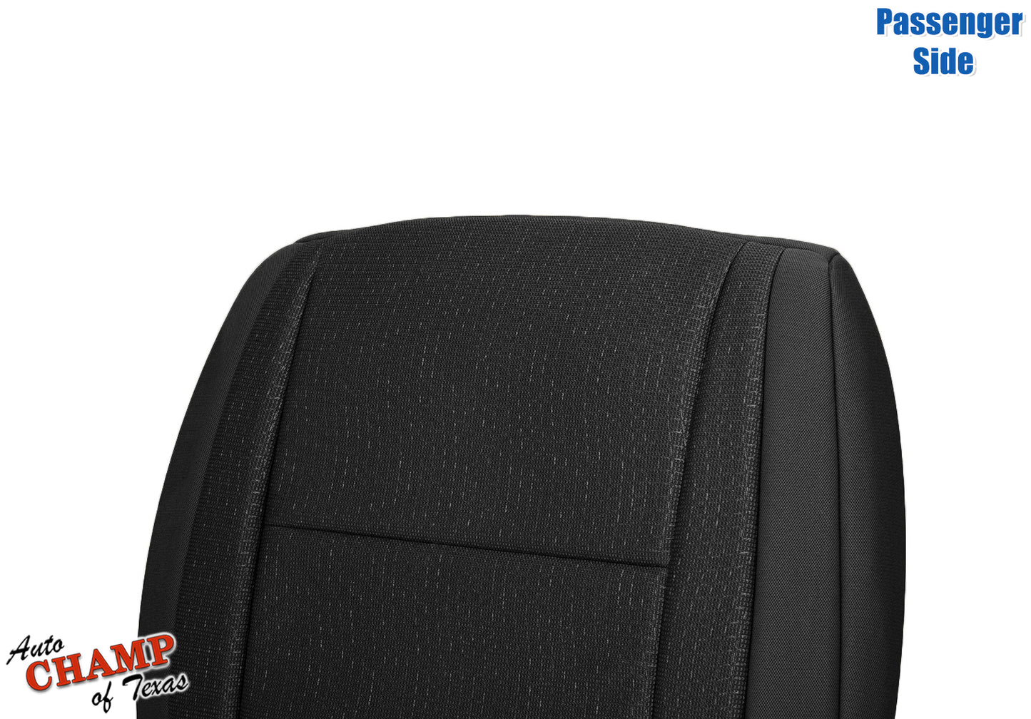 2011-2017 Dodge Durango Passenger Side Bottom Cloth Seat Cover, Black