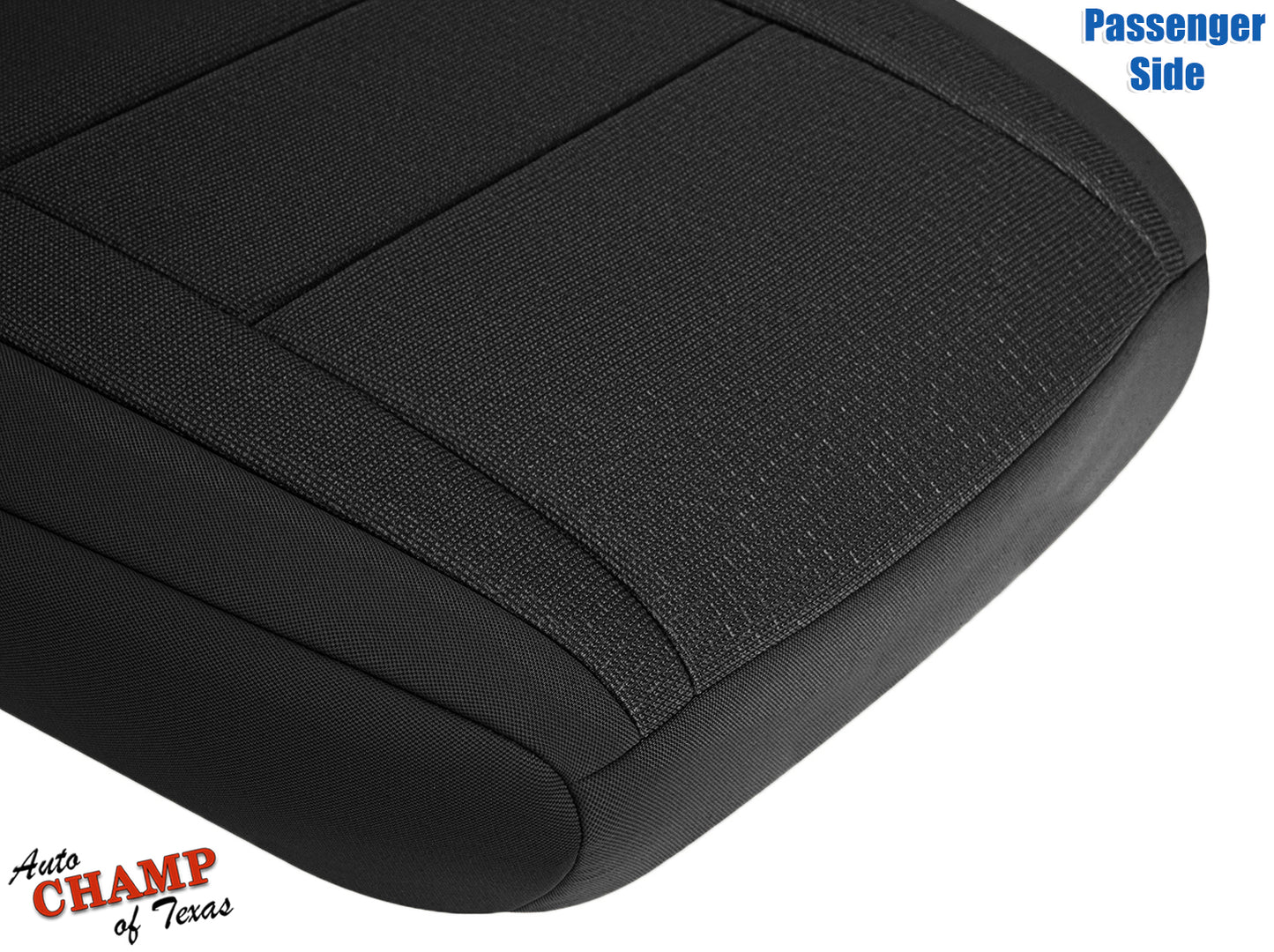 2011-2017 Dodge Durango Passenger Side Bottom Cloth Seat Cover, Black