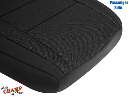 2011-2017 Dodge Durango Passenger Side Bottom Cloth Seat Cover, Black