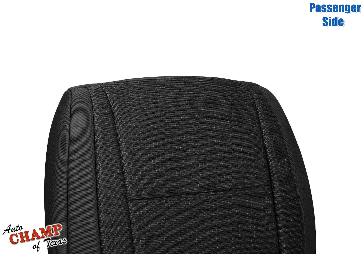 2011-2017 Dodge Durango Passenger Side Bottom Cloth Seat Cover, Black