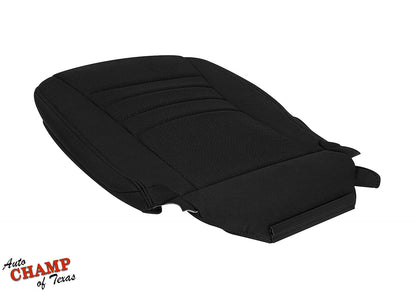 2011-2014 Dodge Charger Driver Side Bottom Cloth Seat Cover Black