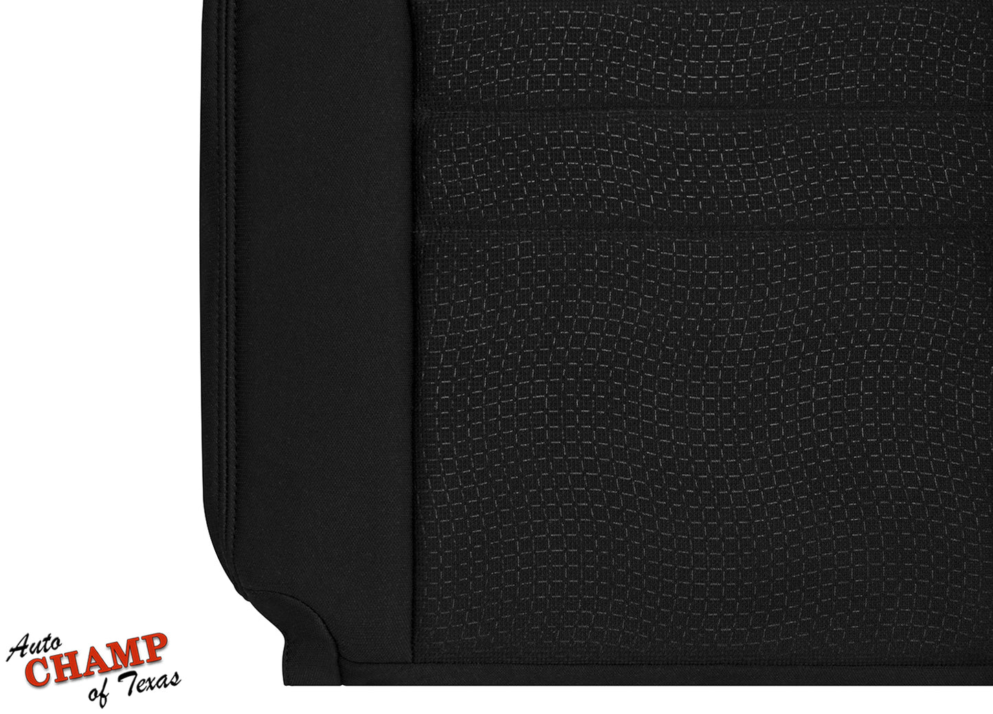 2011-2014 Dodge Charger Driver Side Bottom Cloth Seat Cover Black