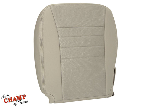2011-2014 Dodge Charger Driver Side Bottom Cloth Seat Cover Light Frost Tan