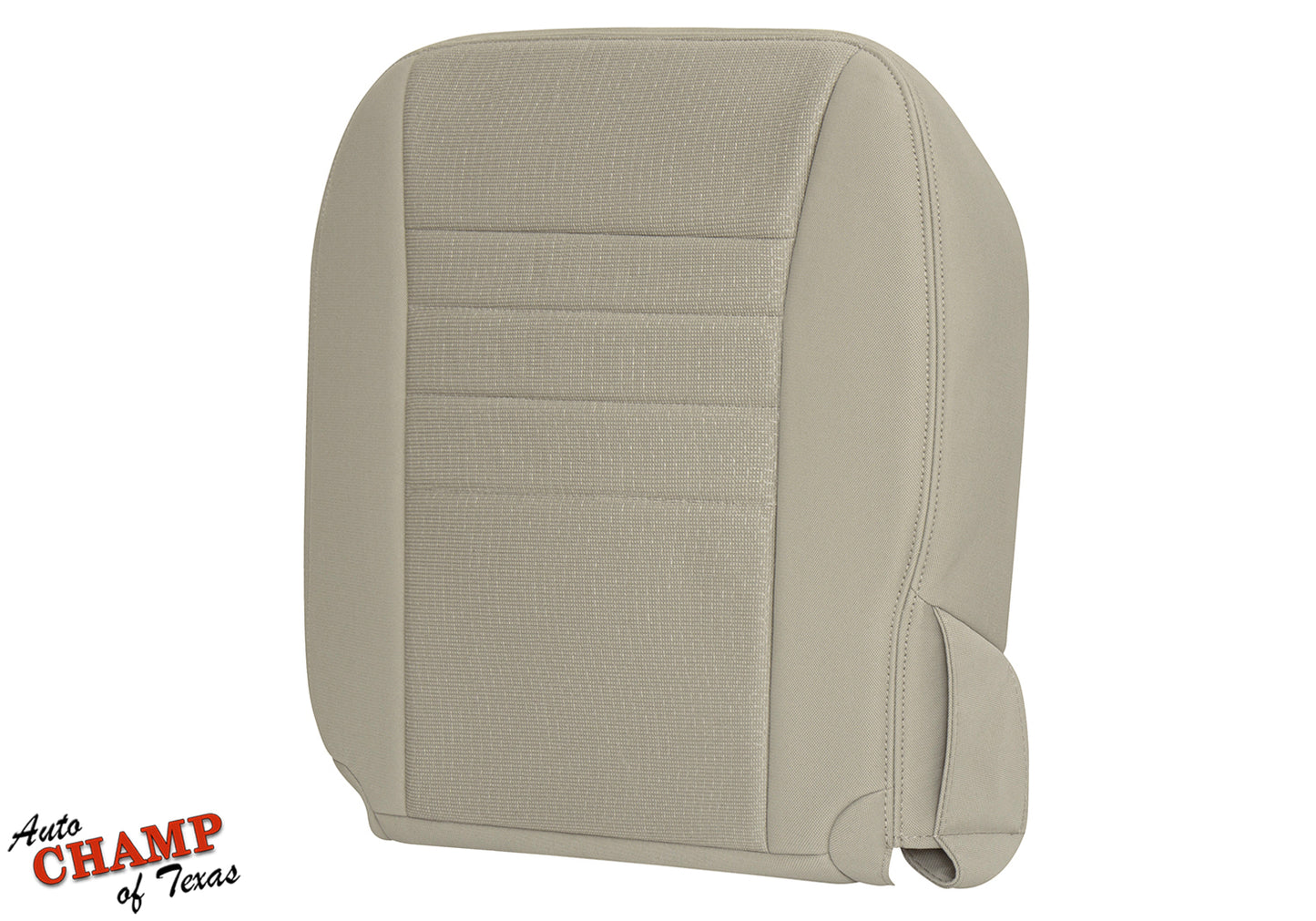 2011-2014 Dodge Charger Driver Side Bottom Cloth Seat Cover Light Frost Tan