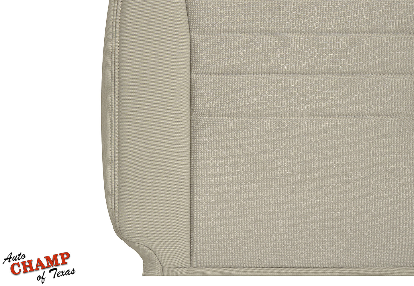 2011-2014 Dodge Charger Driver Side Bottom Cloth Seat Cover Light Frost Tan