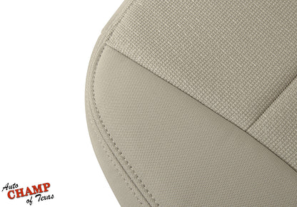 2011-2014 Dodge Charger Driver Side Bottom Cloth Seat Cover Light Frost Tan