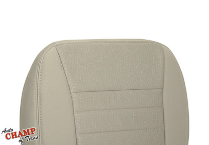 2011-2014 Dodge Charger Driver Side Bottom Cloth Seat Cover Light Frost Tan