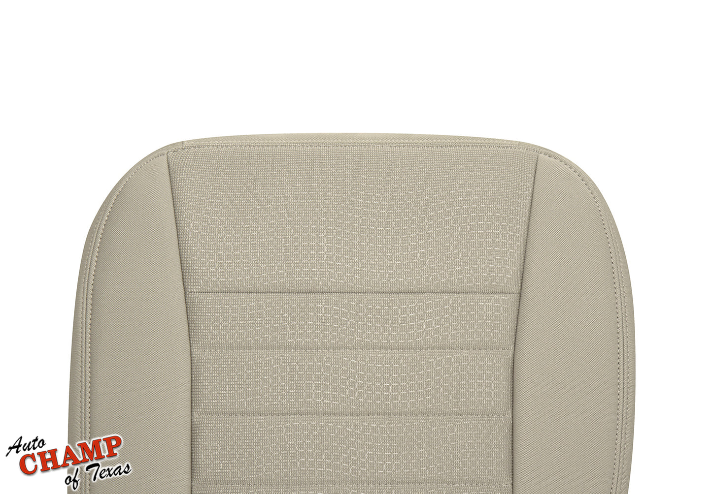 2011-2014 Dodge Charger Driver Side Bottom Cloth Seat Cover Light Frost Tan