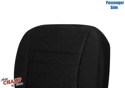 2011-2014 Dodge Charger Passenger Side Bottom Cloth Seat Cover Black