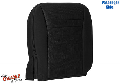 2011-2014 Dodge Charger Passenger Side Bottom Cloth Seat Cover Black