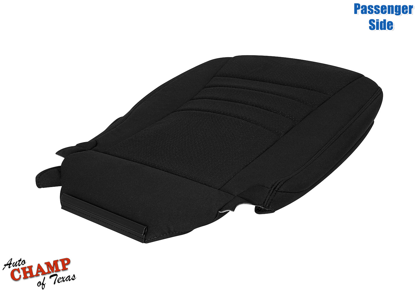 2011-2014 Dodge Charger Passenger Side Bottom Cloth Seat Cover Black