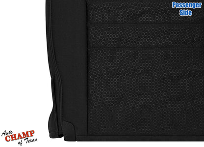 2011-2014 Dodge Charger Passenger Side Bottom Cloth Seat Cover Black